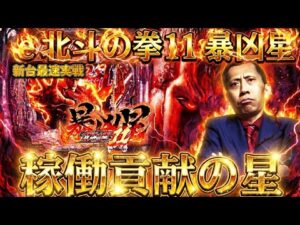 【e北斗の拳11 暴凶星】最強リーチにキリン柄、金カットインに極闘、すべて魅せます！【新台最速】［パチンコ］