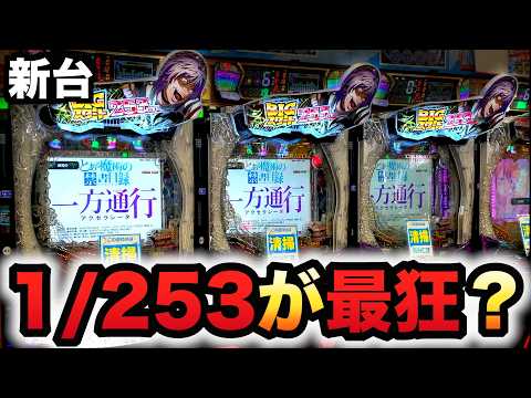 【新台】デカヘソ1/253一方通行最狂は狂ってる？パチンコ実践
