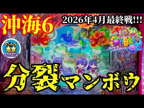 【沖海6】2026年4月の最終戦‼️ぱちぱちTV【1181】Pスーパー海物語IN沖縄6 第59話 #海物語#パチンコ#ぱちぱちtv
