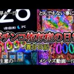 【実録】閲覧注意のメシマズ動画!?【養分日記128】パチンコ依存症の日常